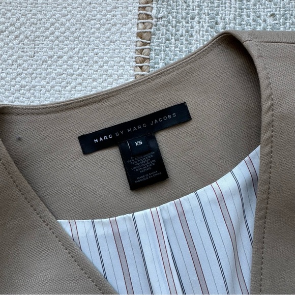 Marc by Marc Jacobs Tan Long Sleeves Long Trench Coat Women’s Size XS - Picture 7 of 9